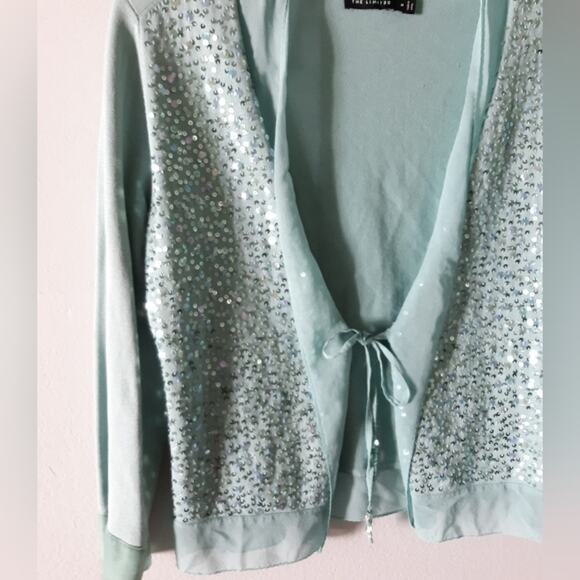The Limited Sequin Silk Blouse - Picture 2 of 2